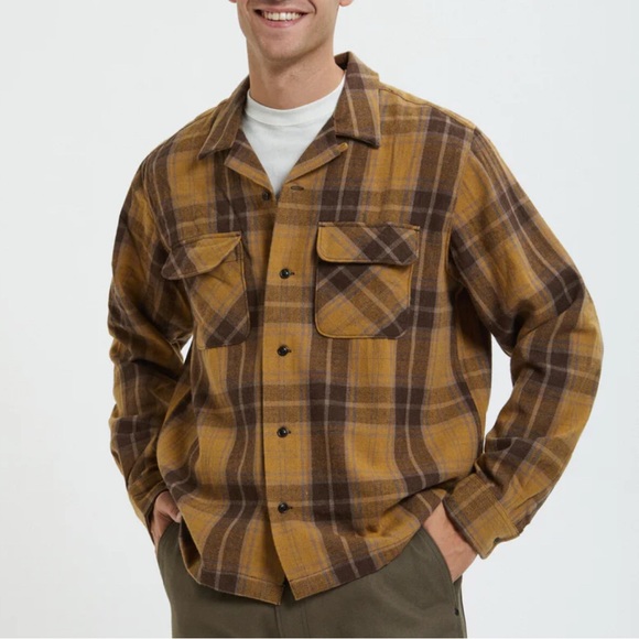 Men's filson buckner wool camp shirt Medium New